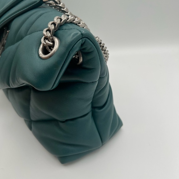 Yves SAINT LAURENT Puffer Cloud puffer shoulder bag Rare color 😍 - Picture 3 of 9